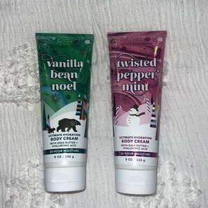 Two bath & body works lotions